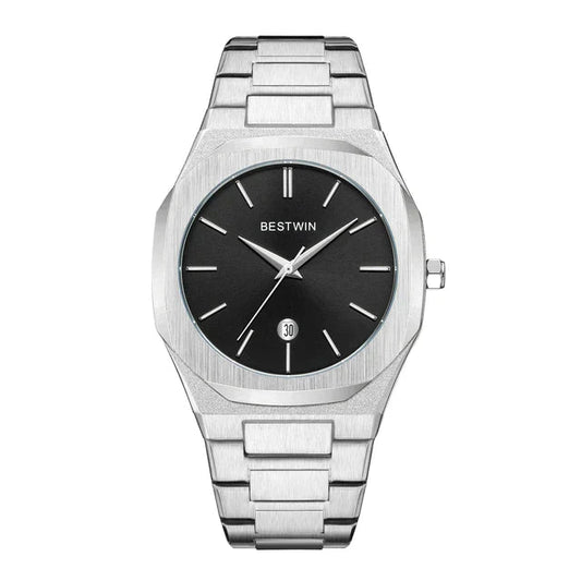 BESTWIN ORIGINAL MEN'S WATCH – PREMIUM QUARTZ WITH DATE & BUTTERFLY LOCK