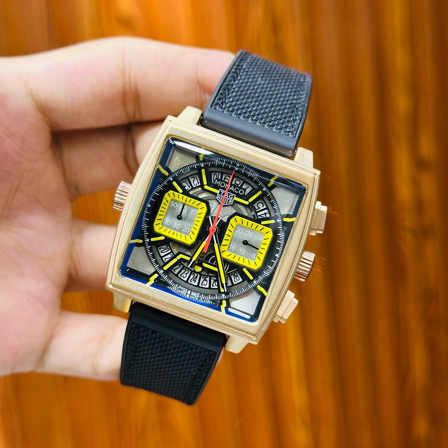 TAG HEUER MONACO CHRONOGRAPH MEN'S WATCH