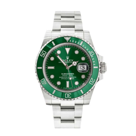 Rolex Submariner Automatic Green Dial Men's Luxury Watch