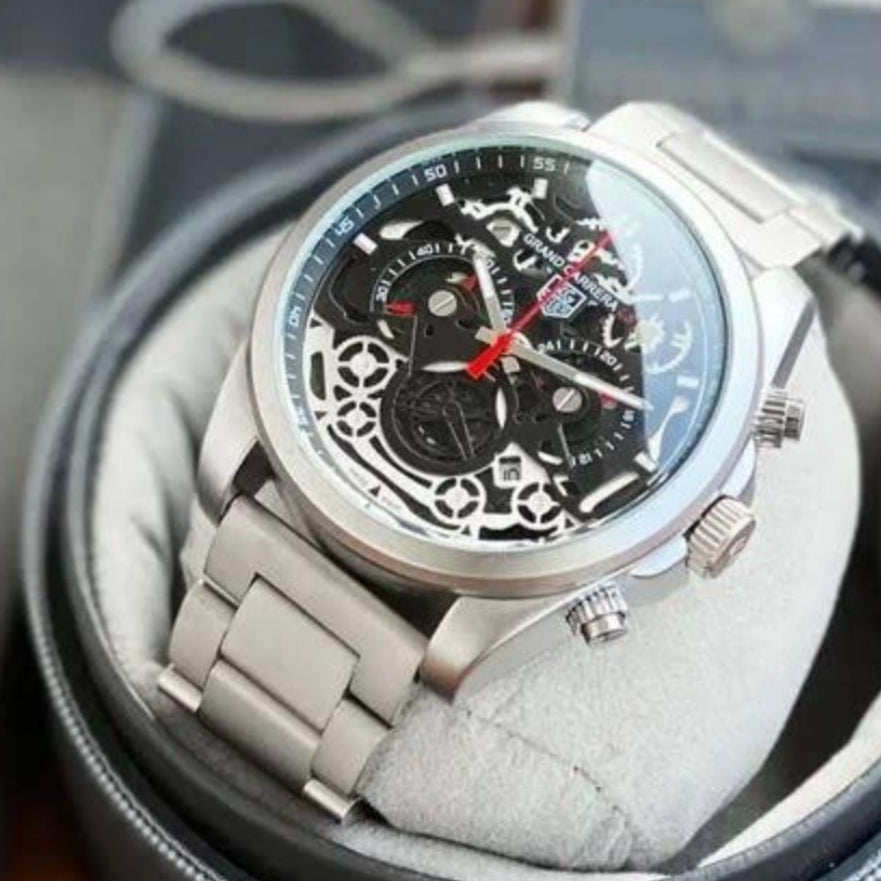 TAGHOUR CR7 Chronograph Men's Watch – Premium Quality, 615g Heavy-Duty Design