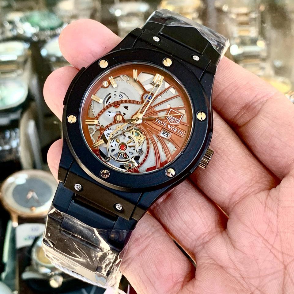 TRUE WORTH FANCY MODEL MEN'S WATCH – HEAVY DUTY MASTER LOCK