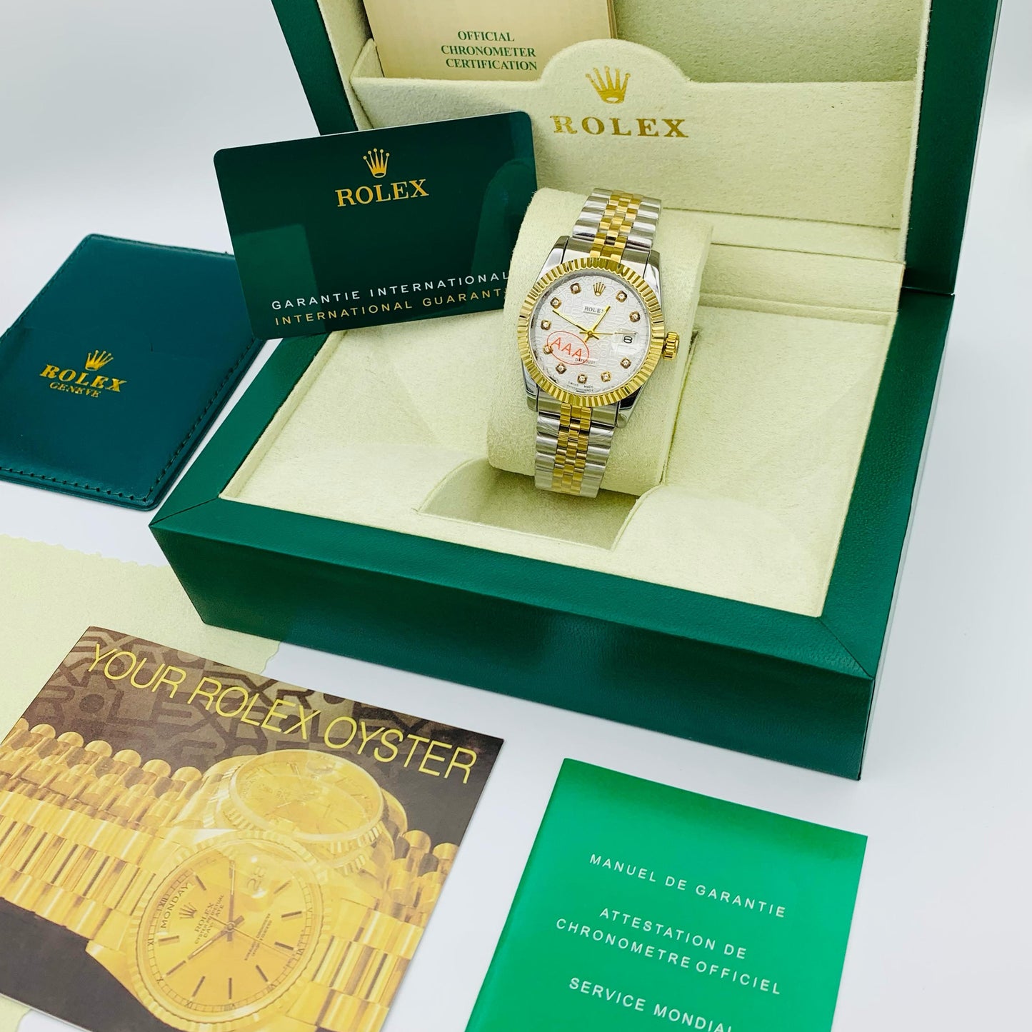 Rolex AAA Gents Collection – Stainless Steel Watch