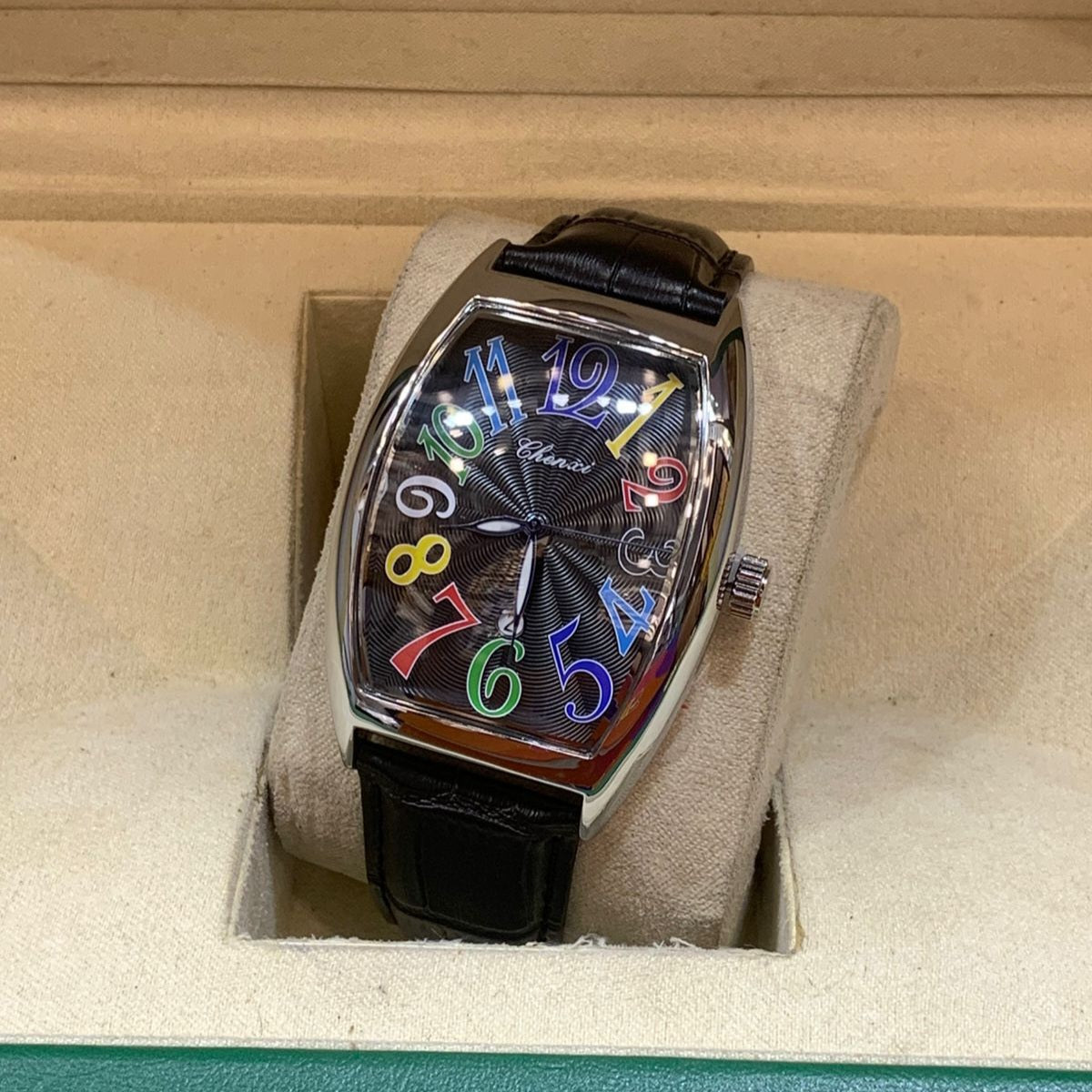 Chenxi 8217 Original-Men's Watch Leather Strap Date Working