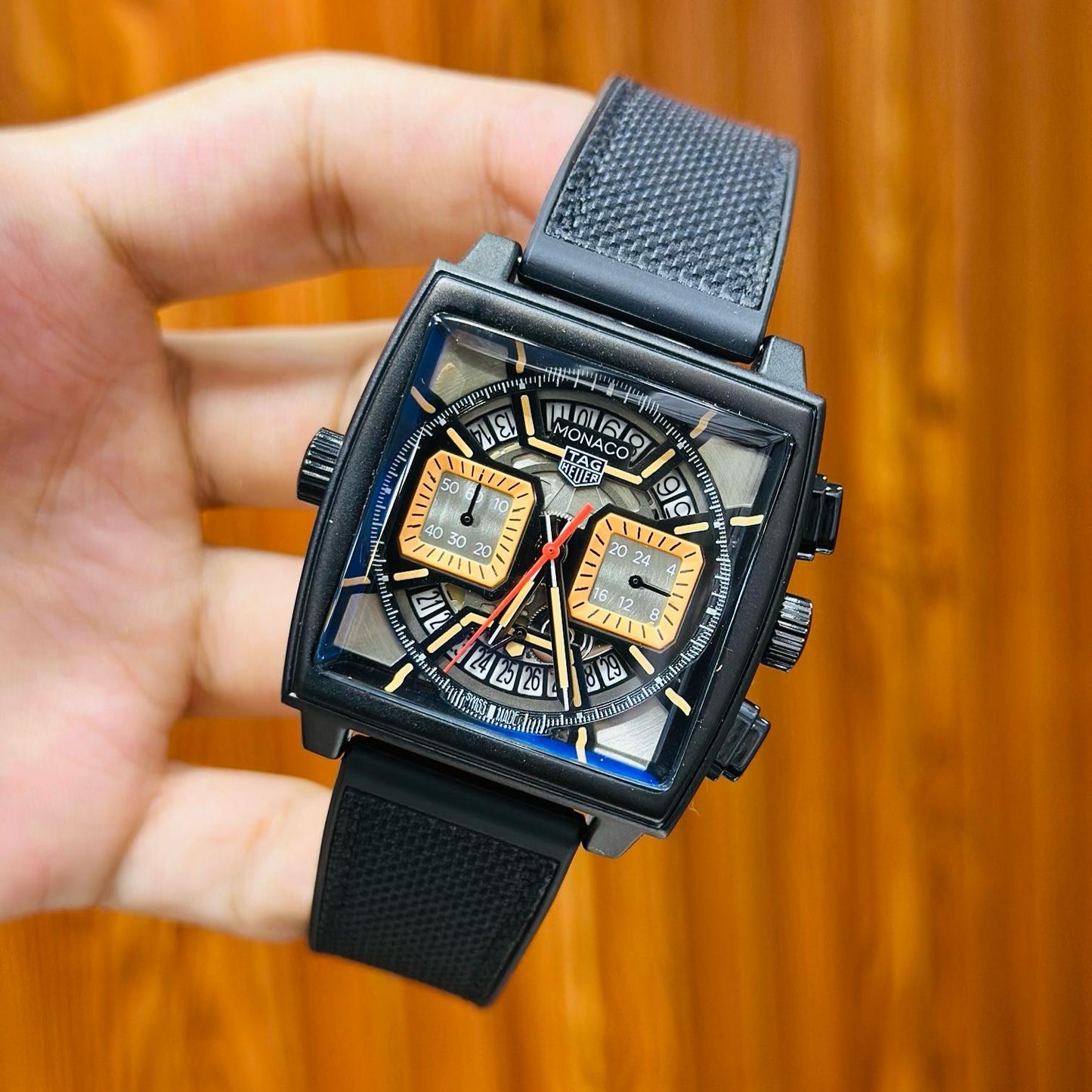 TAG HEUER MONACO CHRONOGRAPH MEN'S WATCH