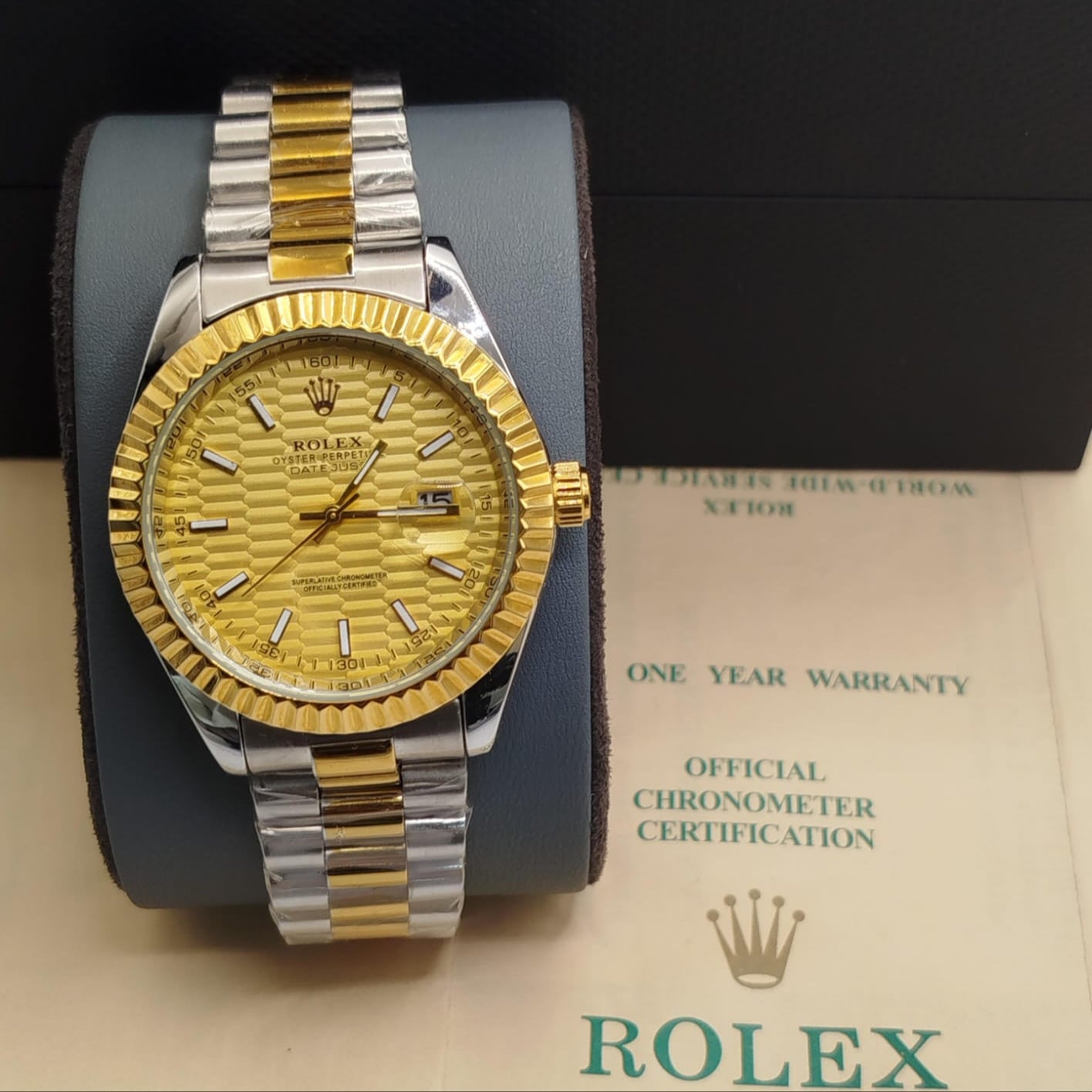 ROLEX MEN'S COLLECTION STAINLESS STEEL