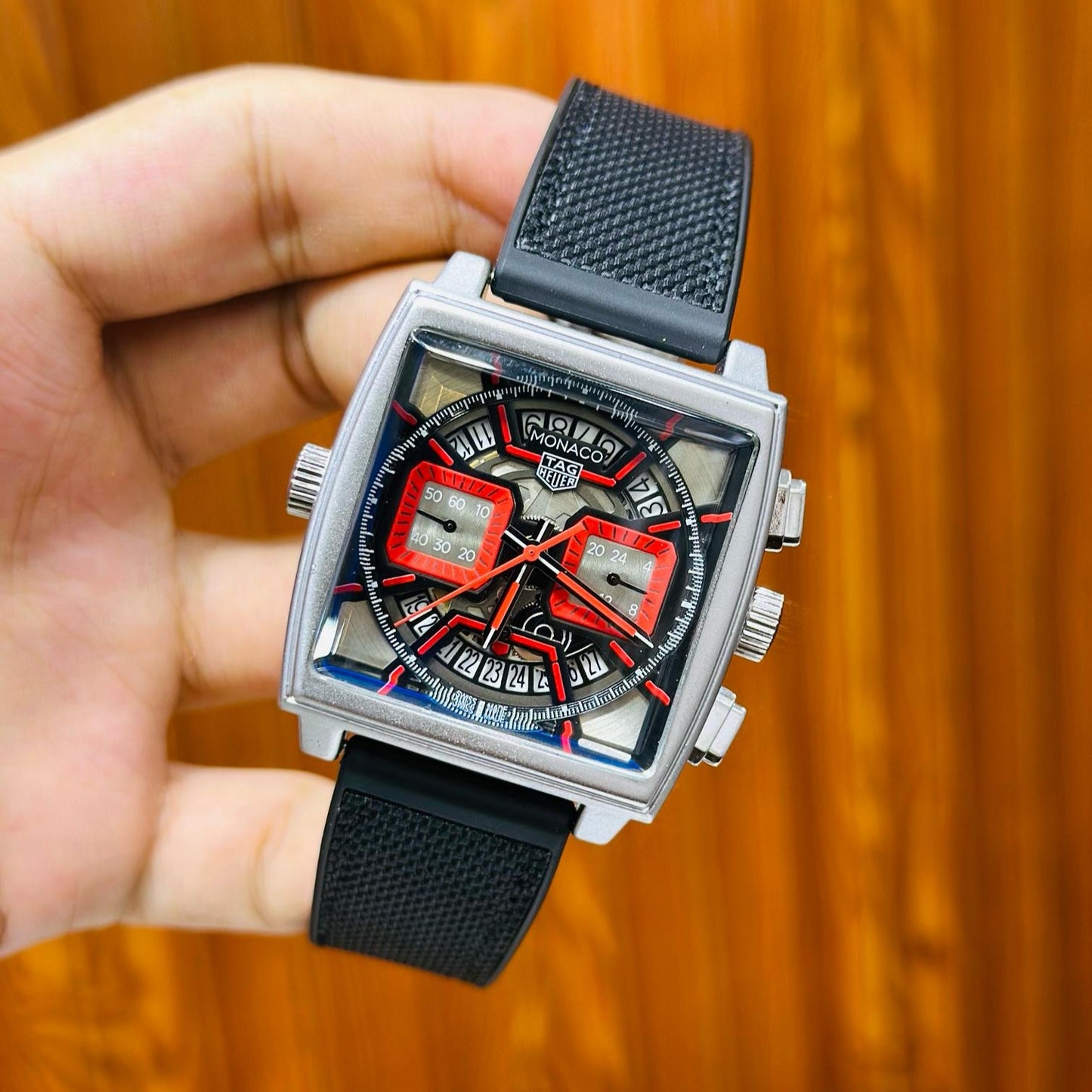 TAG HEUER MONACO CHRONOGRAPH MEN'S WATCH