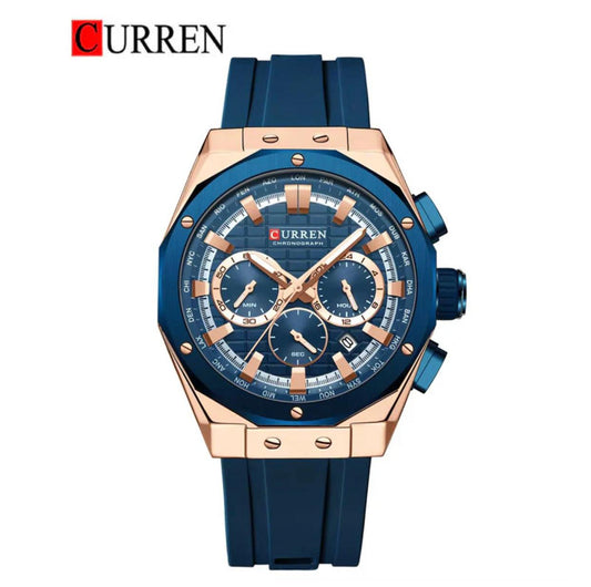 CURREN MEN’S STRAP WATCH – Quartz Movement