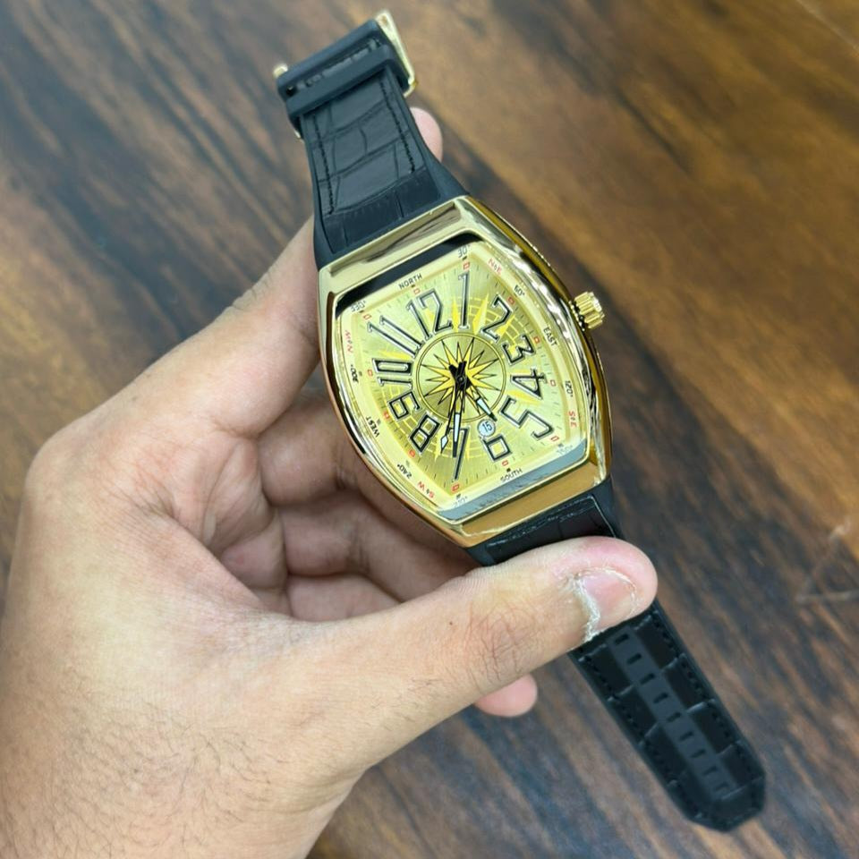 FM Franck Muller Vanguard Yachting V 45 SC DT Date Working Men's Watch