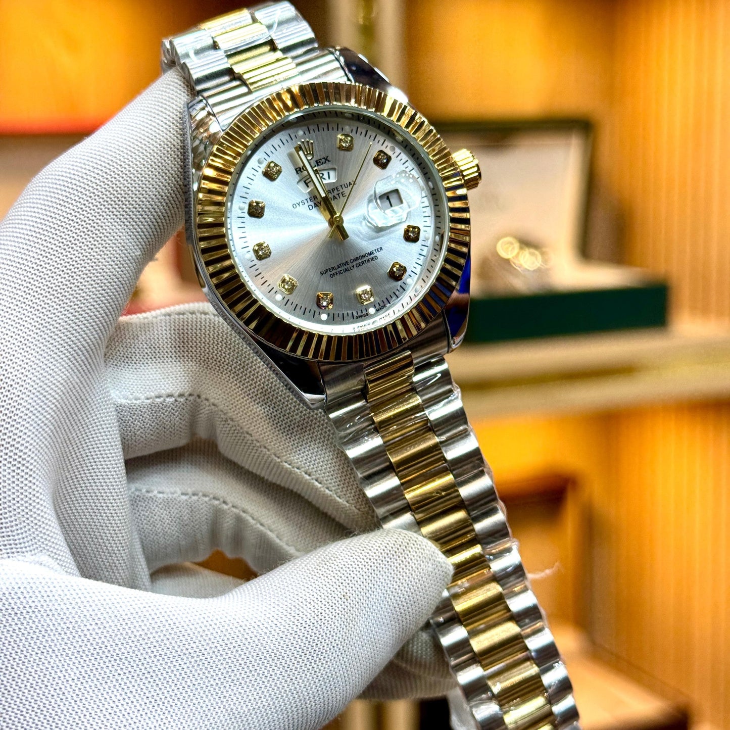 ROLEX Quartz movement Date/Day working