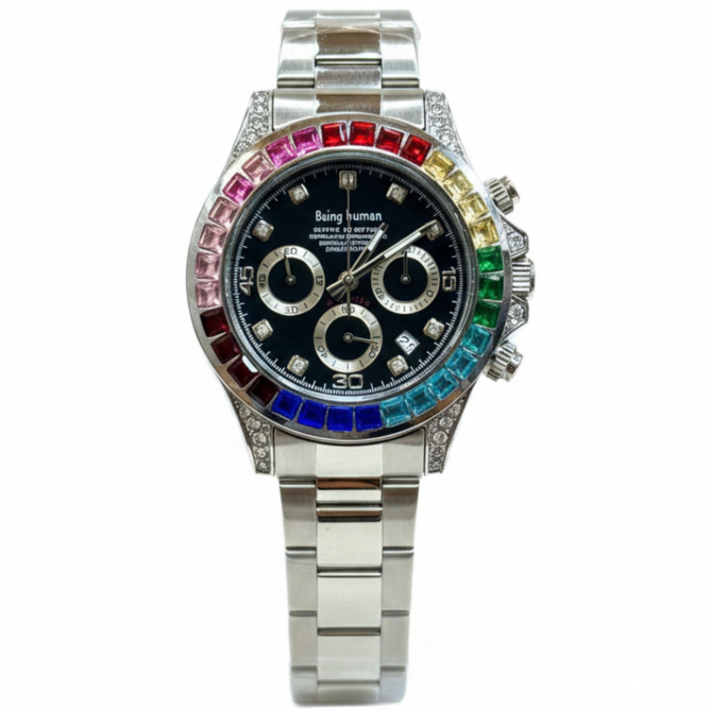 BEING HUMAN Original Men's Watch-Semi-Automatic Movement Chronograph-Date Working