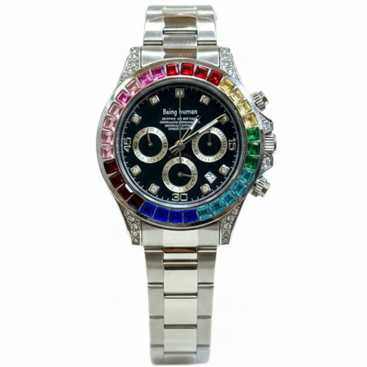 BEING HUMAN Original Men's Watch-Semi-Automatic Movement Chronograph-Date Working