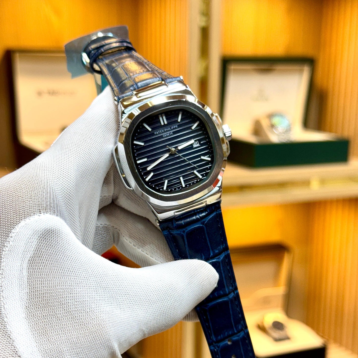 LEATHER EDITION PATEK – PREMIUM QUARTZ TIMEPIECE