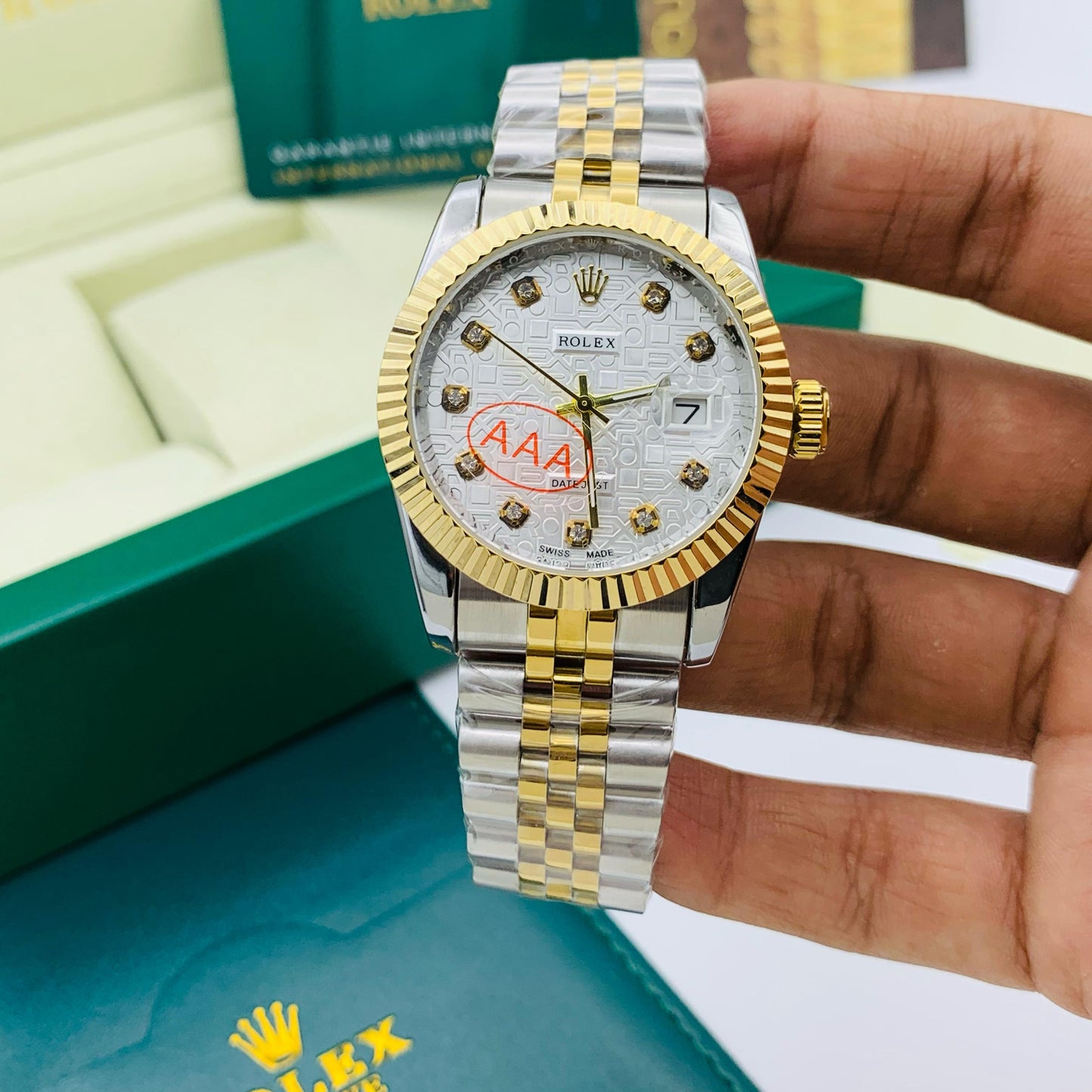 Rolex AAA Gents Collection – Stainless Steel Watch