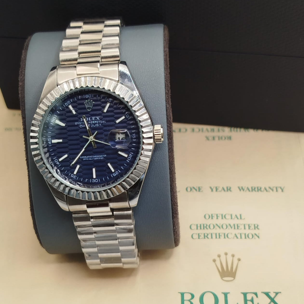 ROLEX MEN'S COLLECTION STAINLESS STEEL