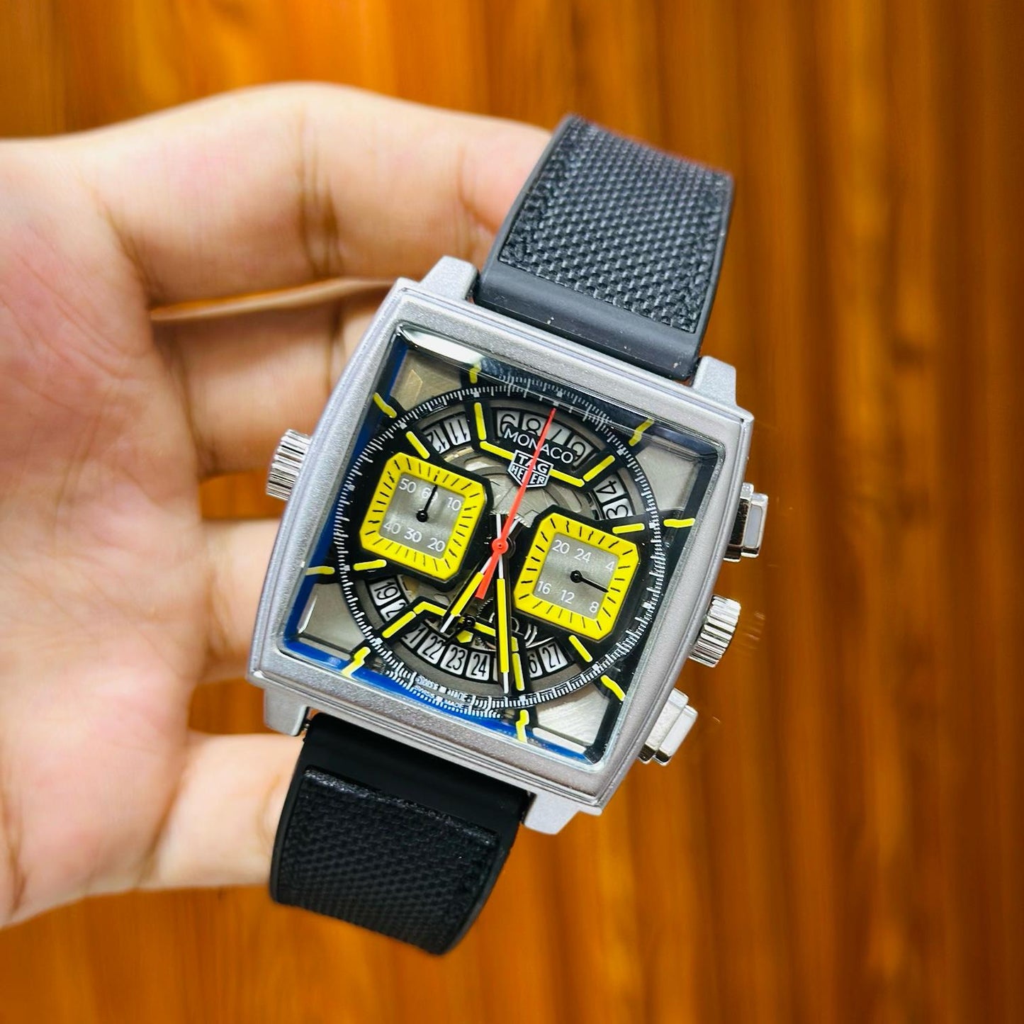 TAG HEUER MONACO CHRONOGRAPH MEN'S WATCH