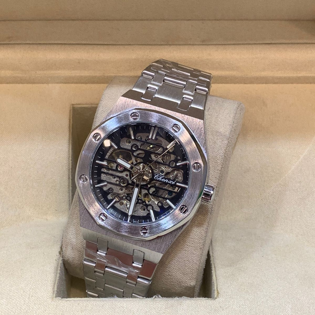 CHENXI MEN'S-WATCH – Automatic Movement Stainless Steel - Jewelsoftime