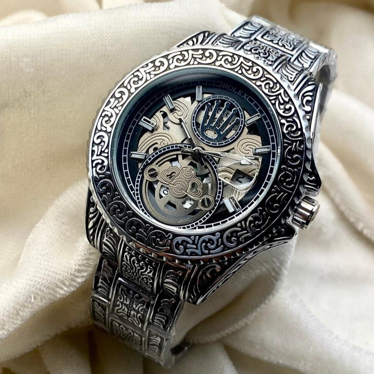 ROLEX ENGRAVING MODEL CHAIN WATCH