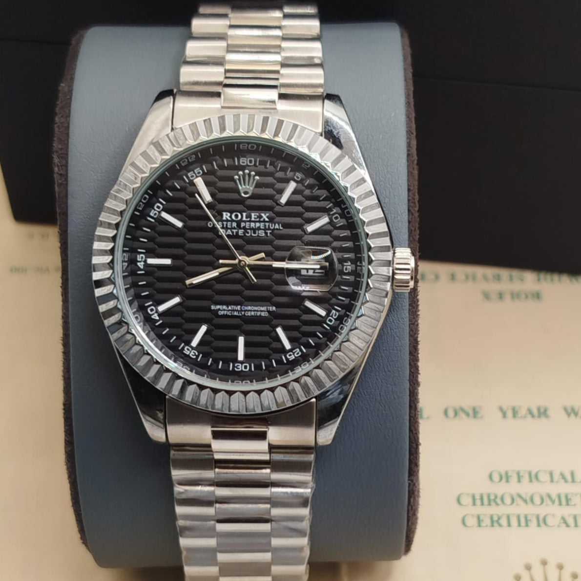 ROLEX MEN'S COLLECTION STAINLESS STEEL