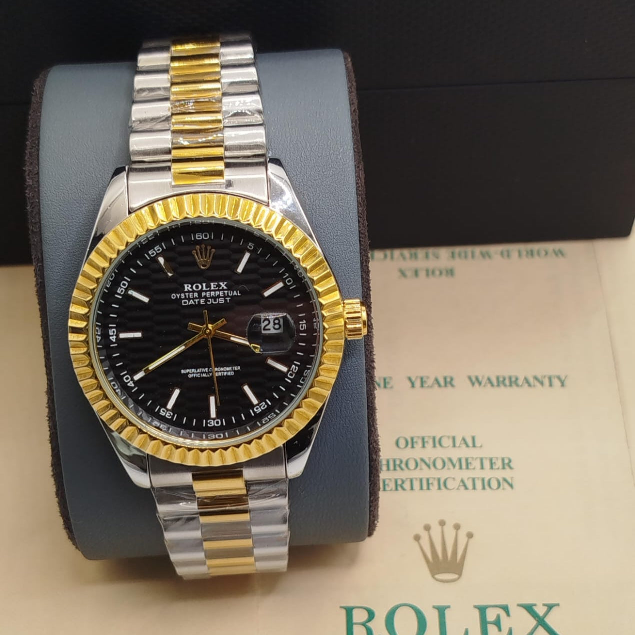 ROLEX MEN'S COLLECTION STAINLESS STEEL