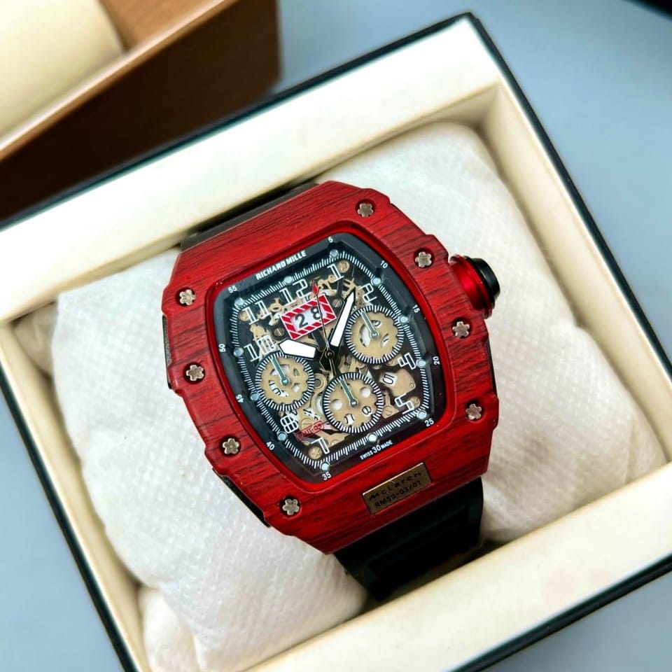 RICHARD MILLE MEN'S WATCH - DATE WORKING - MOST POPULAR MODEL