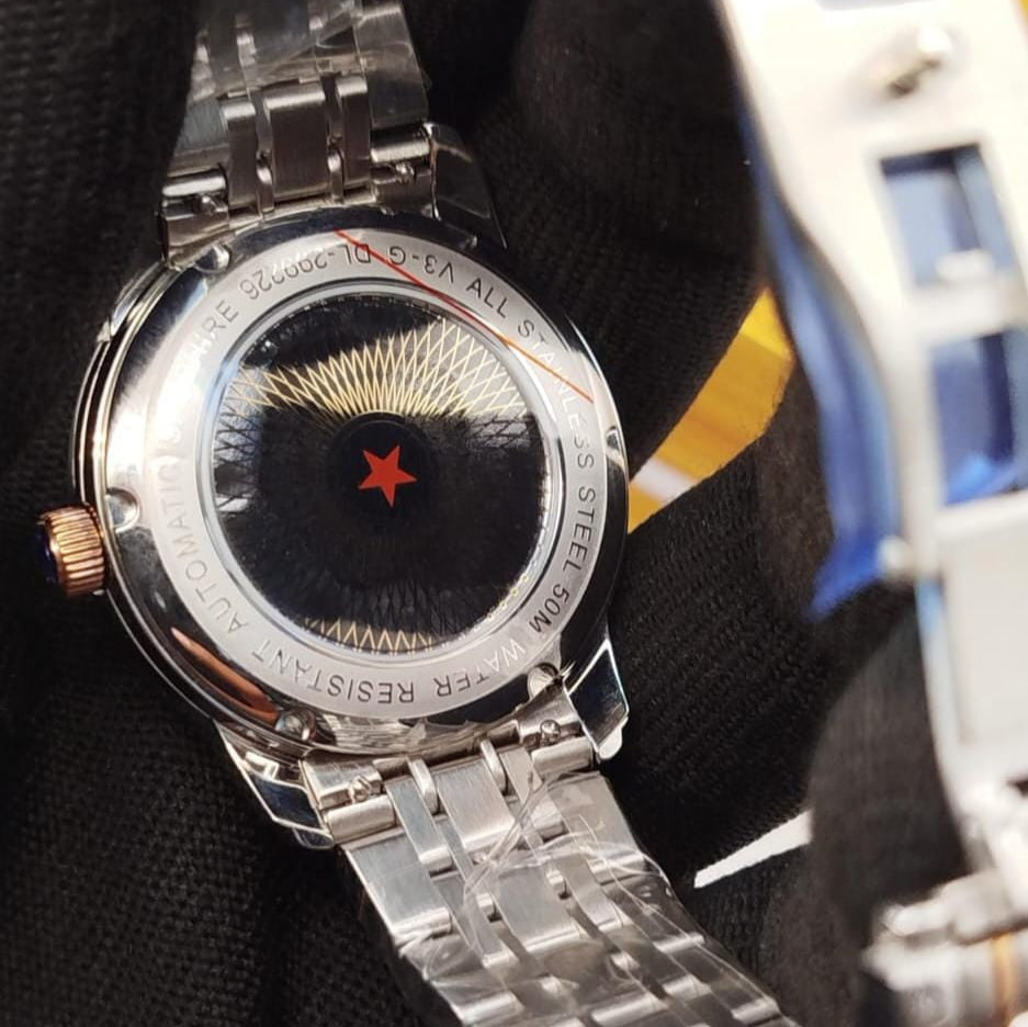 DILANG ORIGINAL-Men's Watch Date Working Stainless Steel Chain Japan Machine