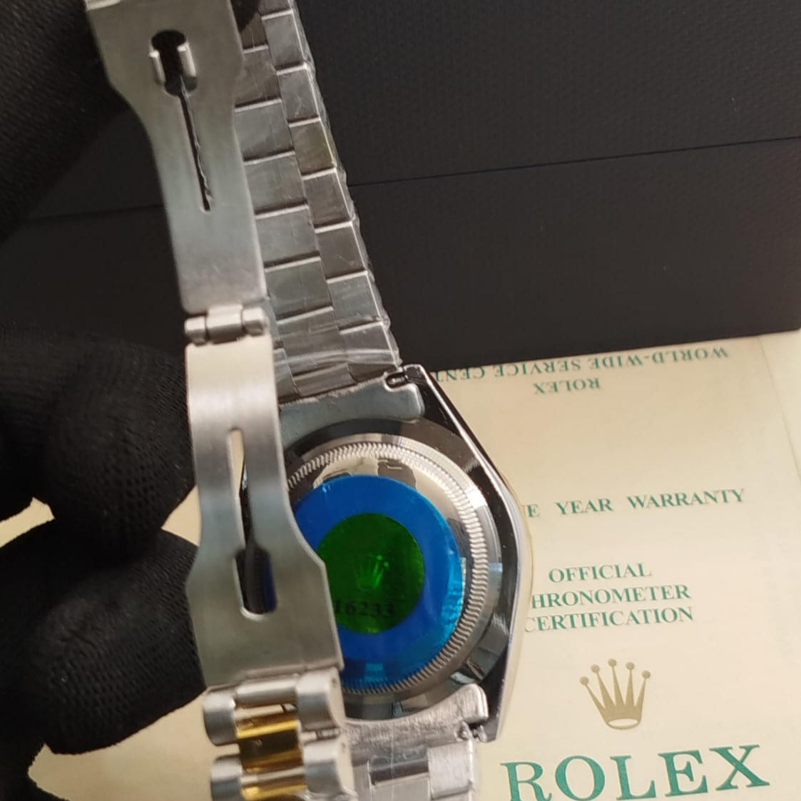 ROLEX MEN'S COLLECTION STAINLESS STEEL