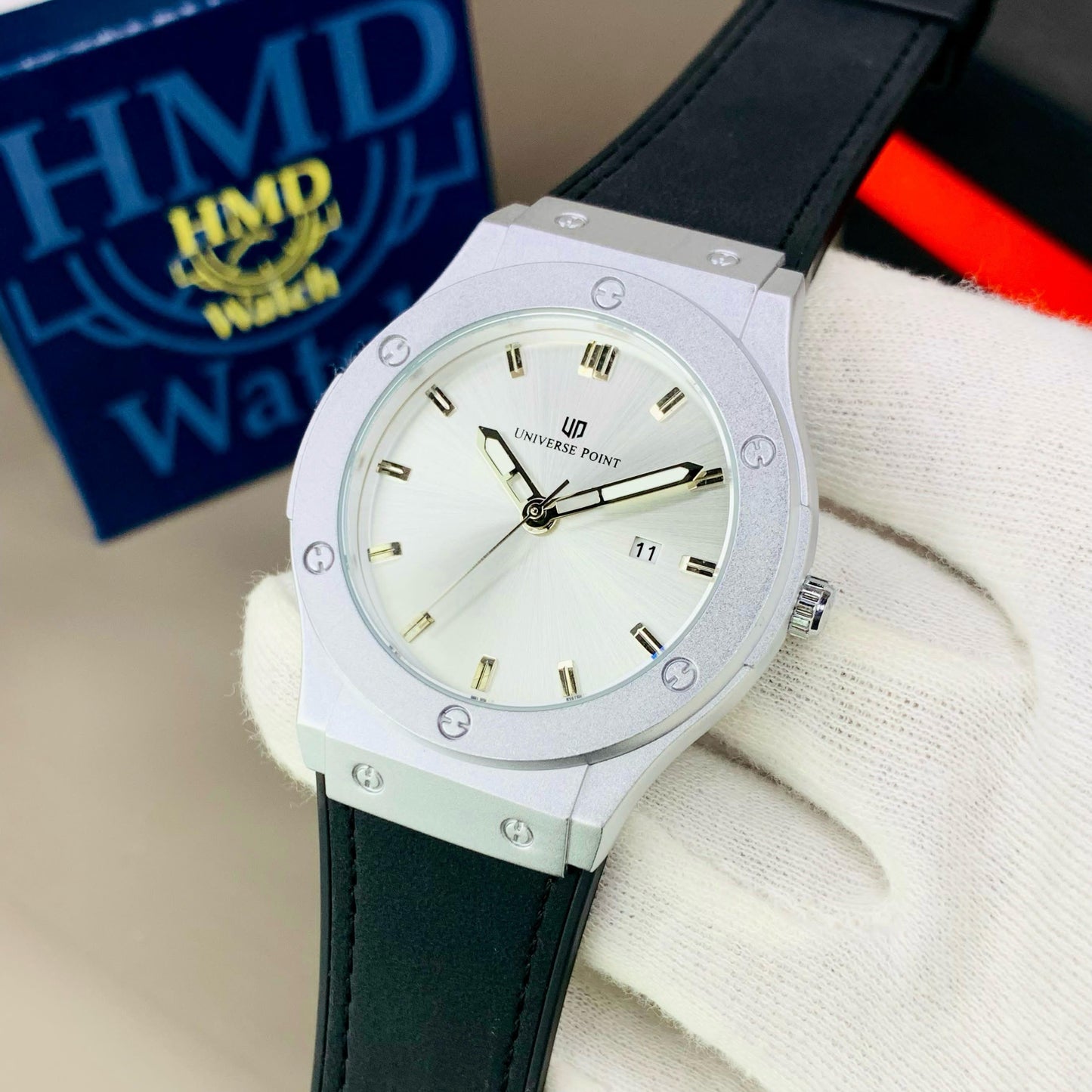 UNIVERSE POINT DATE WORKING MEN WATCH