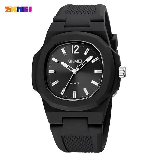 SKMEI ORIGINAL WATCH FOR MEN'S - QUARTZ MACHINE - NAUTILUS MODEL- SILICONE STRAP