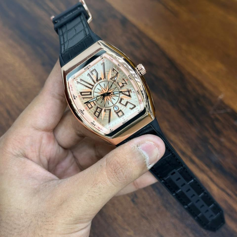 FM Franck Muller Vanguard Yachting V 45 SC DT Date Working Men's Watch