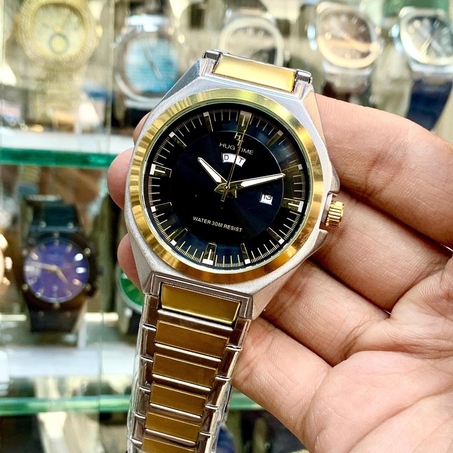 NEW HUG TIME Brand Men's Watch