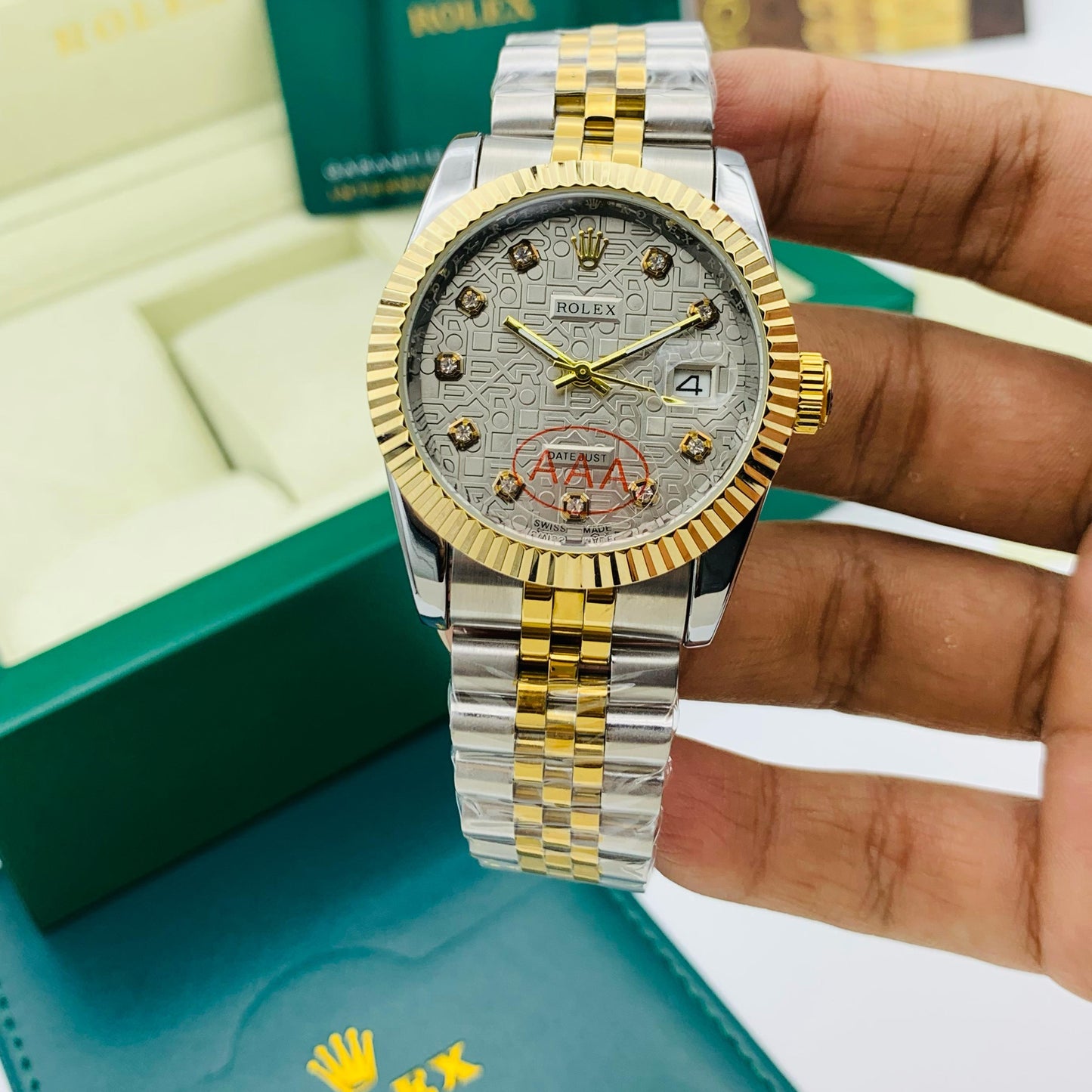 Rolex AAA Gents Collection – Stainless Steel Watch